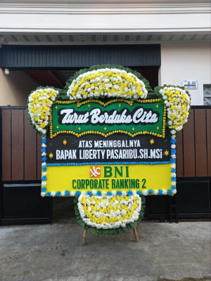 Papan Bunga Duka di Tirtomulyo